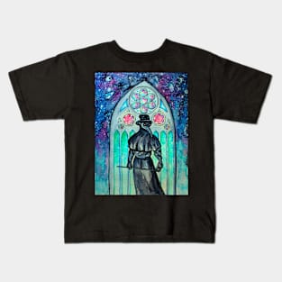 Mr Plague Doctor Kids T-Shirt